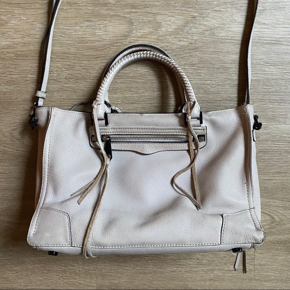 Rebecca Minkoff Handbags - Rebecca Minkoff Regan Satchel Tote - Putty